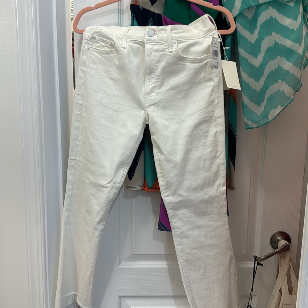 Mother Jeans - The Insider Crop Step Fray
